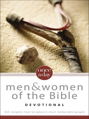 cover image of Once-A-Day Men and Women of the Bible Devotional